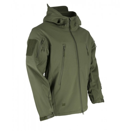 Kombat UK Patriot Soft Shell (OD), Engineered for performance and reliability, the PATRIOT Tactical Soft Shell Jacket delivers all-weather protection without compromising on comfort or functionality